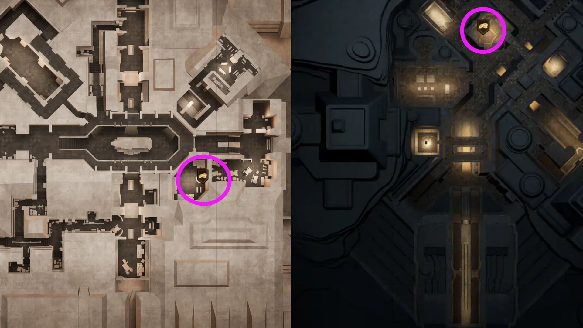 You can access bank services in both of these locations. Arrakeen on the left, Harko on the right (Image via Funcom)